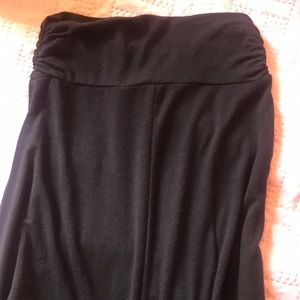 Black maxi skirt